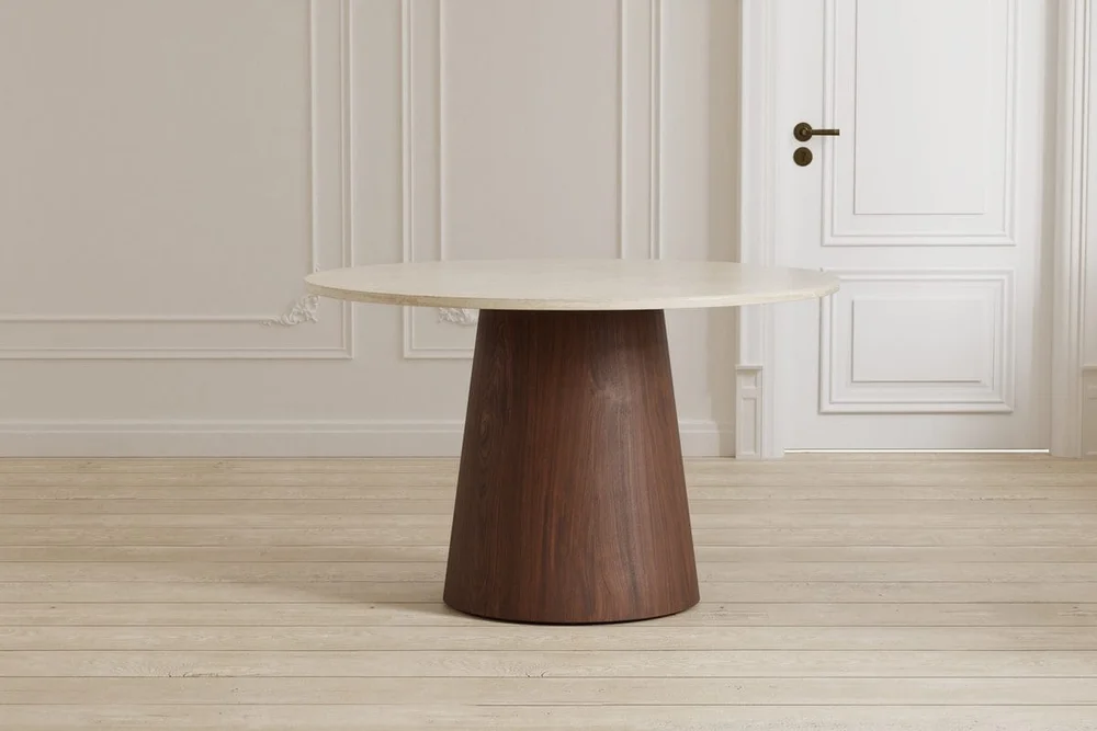 Rundt spisebord Lanzo 120 cm v:9626769