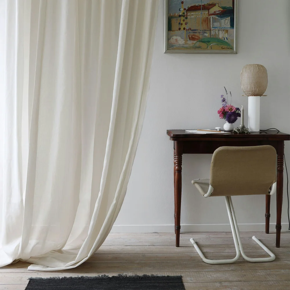 Grace Gardin Dobbel Bredde 290x270 cm, Natur v:9292758