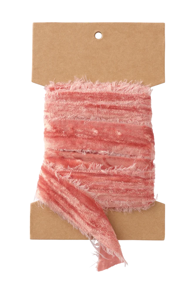 Fløyelsstropp Crushed 5 meter – Rosa – Dekor | m v:1458717 Fløyelsstropp Crushed 5 meter – Rosa – Dekor | m v:1458717