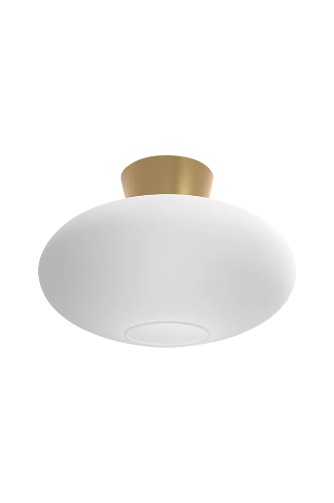 Plafond Bullo XL, diameter 38 - Messing - Belysning | m v:1431488