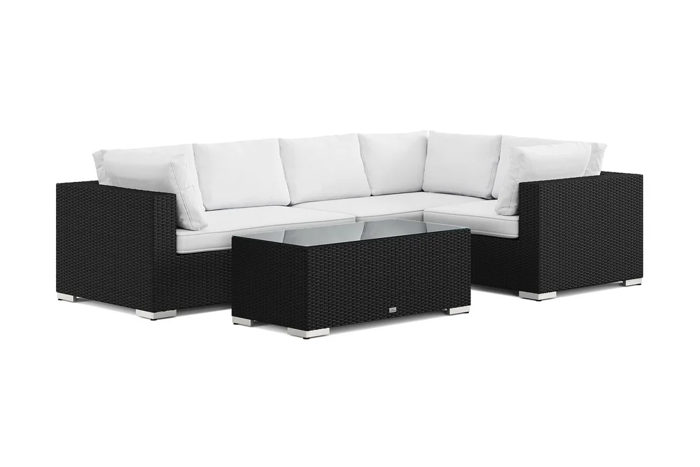 Bahamas utendørs hjørnesofa 5-seters vendbar med bord v:7573321 Bahamas utendørs hjørnesofa 5-seters vendbar med bord v:7573321
