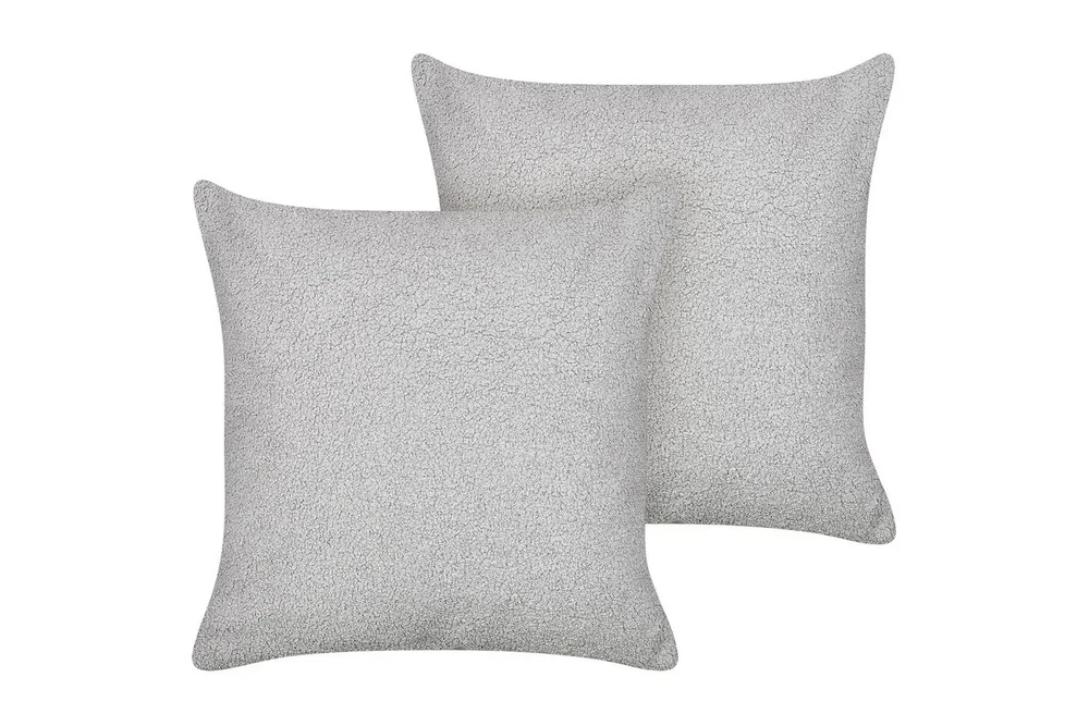 Pynteputer Leuzea sett med 2 Grå, 45x45 cm v:2088883