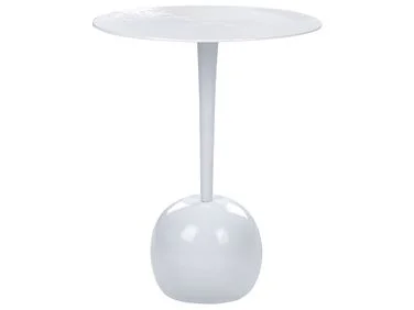Sidebord EUCLA Metall Hvit v:2097807