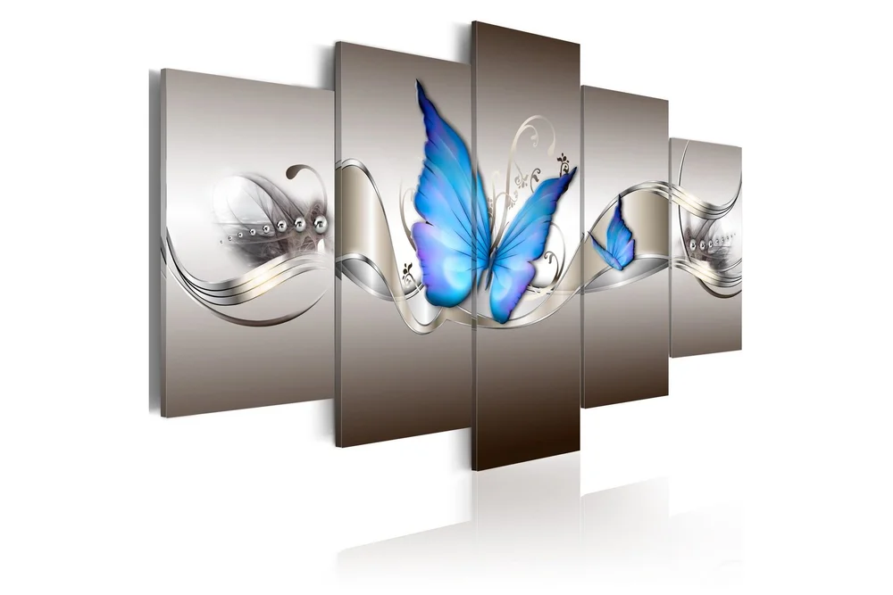 Bilde Blue Butterflies 200x100 v:5956694