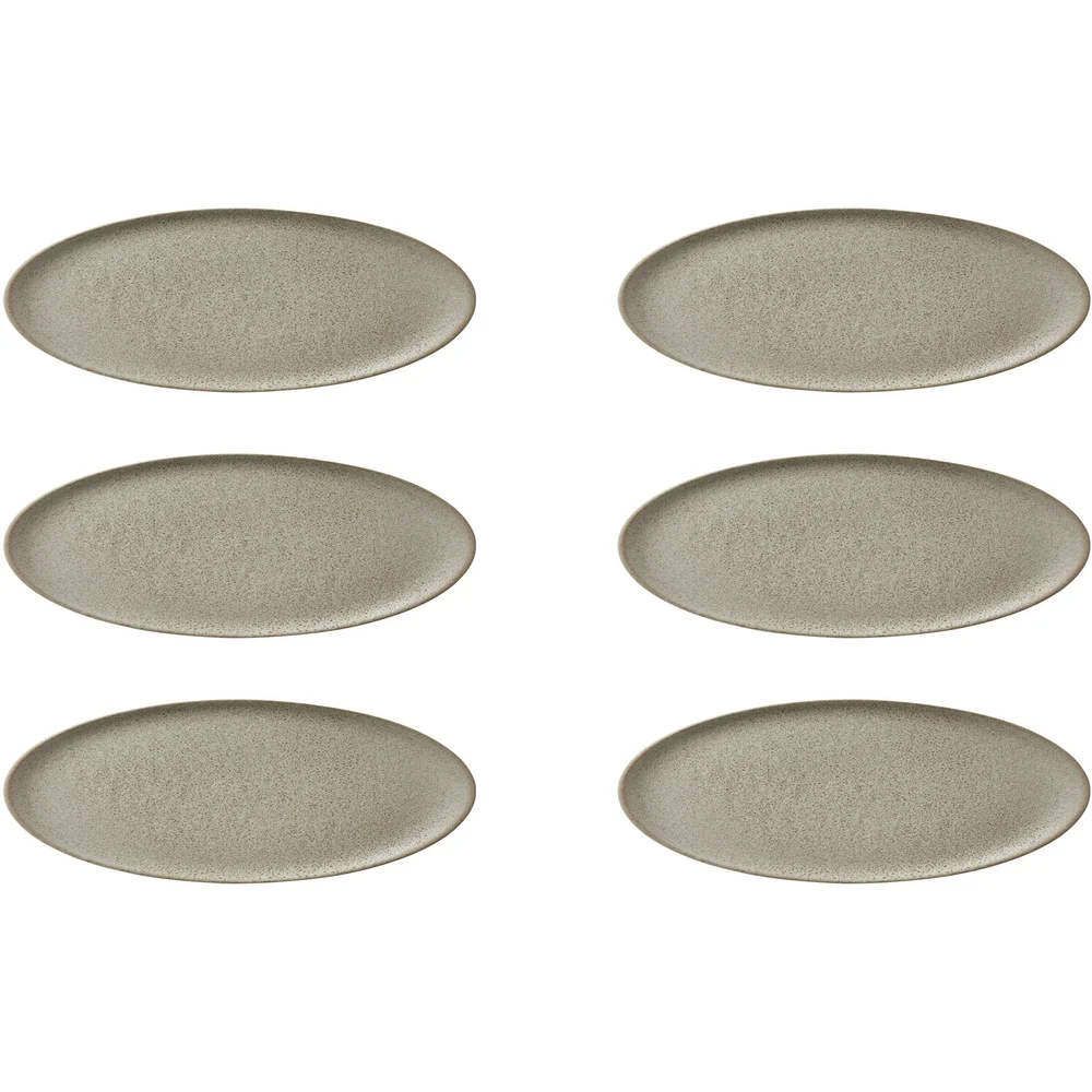 RAW Desserttallerken 20 cm 6-pk, Sandy Beige v:129293