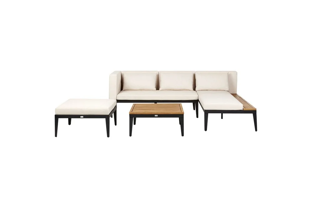 Hagesofagruppe med bord 3-seters Bracciano v:8567788