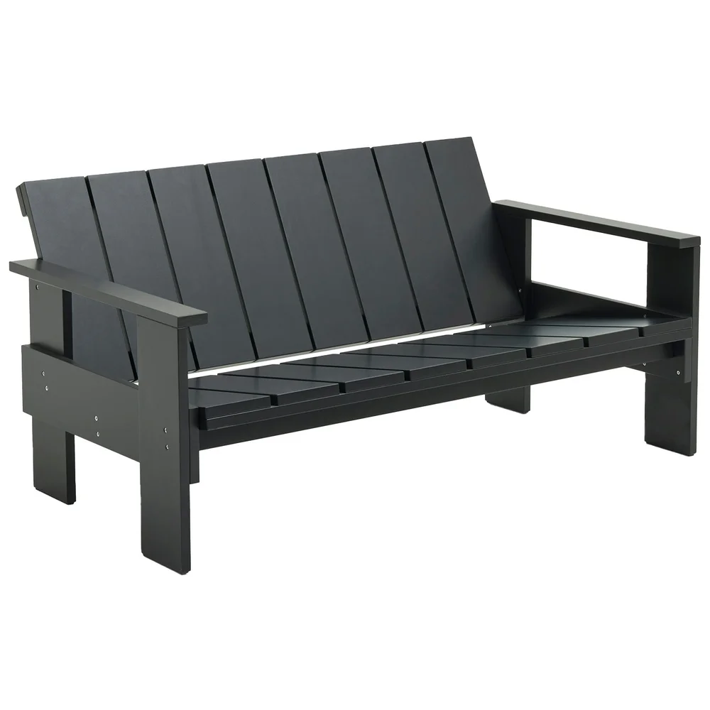 Crate Loungesofa, Sort v:6227073
