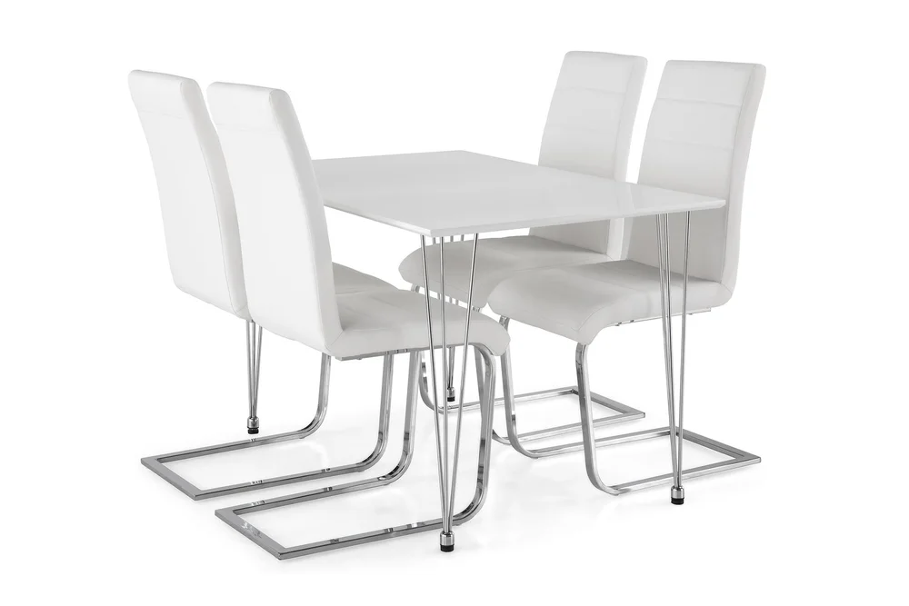 Kronblom Spisegruppe 120 cm med 4 Cibus Stol v:8761619