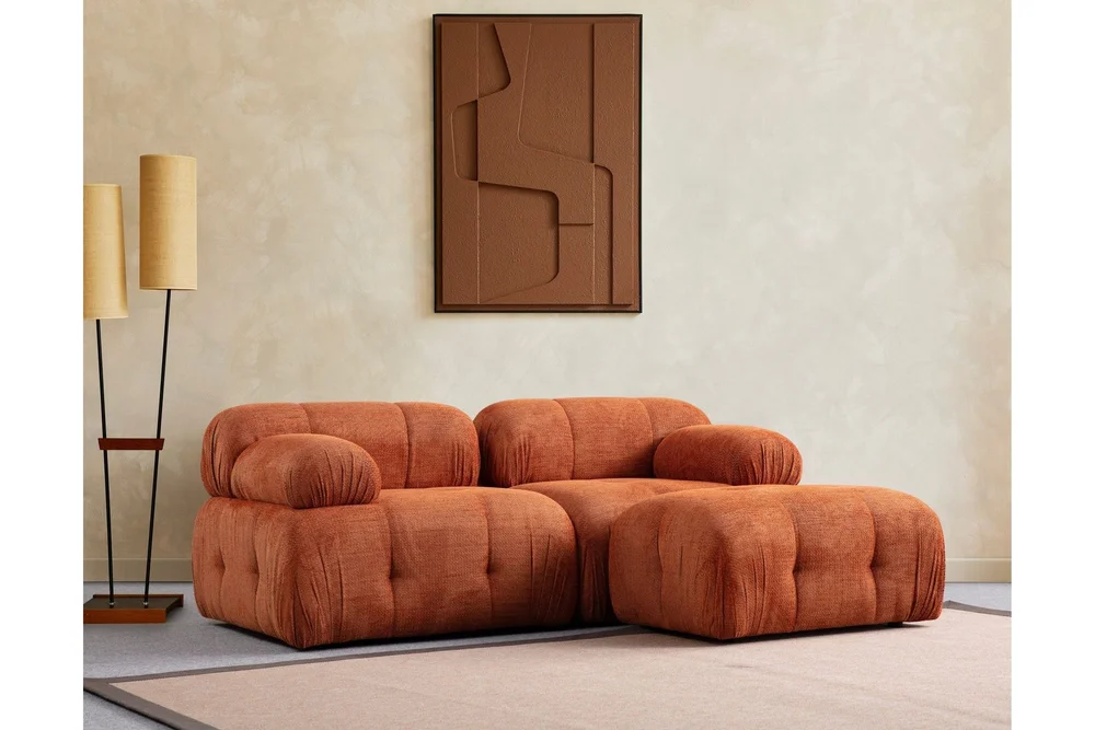 Belgin Sofa med Sjeselong 2-seter v:1114736