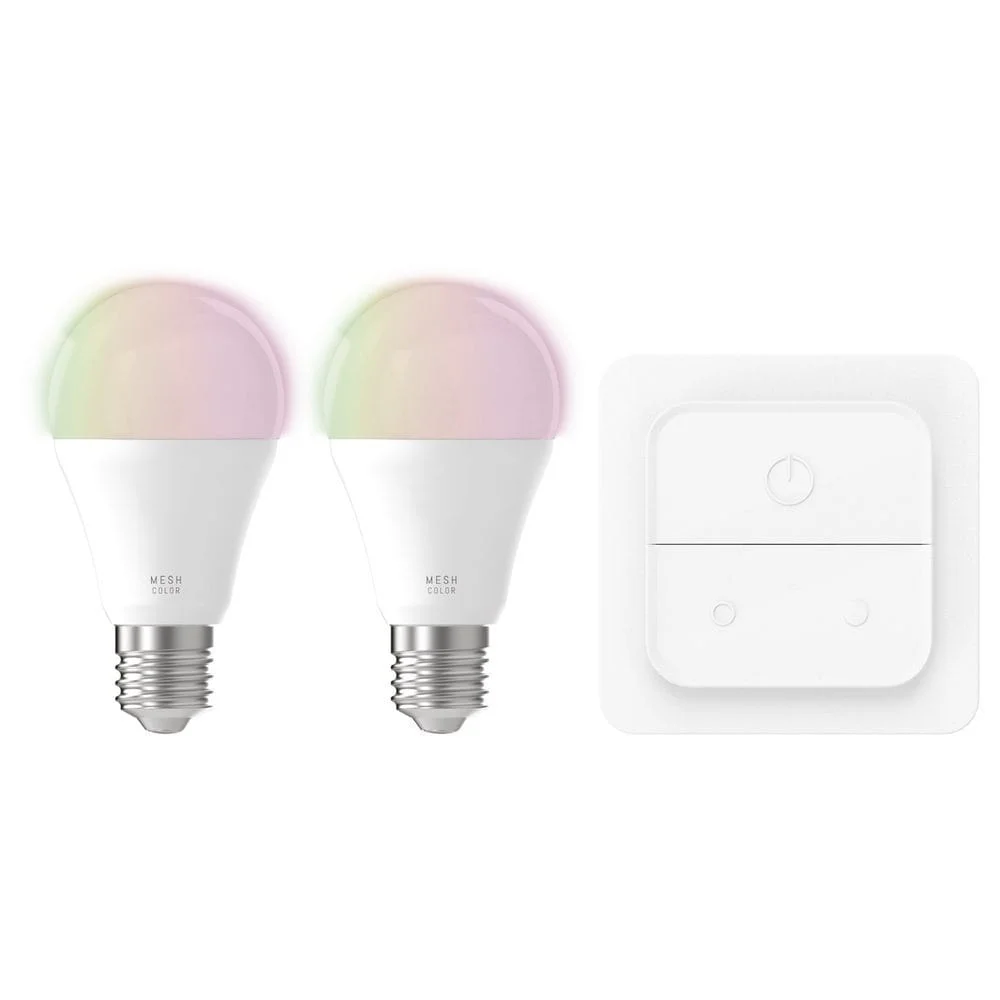 Lyskilde 2xLM-ZIG-RGB/CCT E27 A60 9W Bryter v:1242555