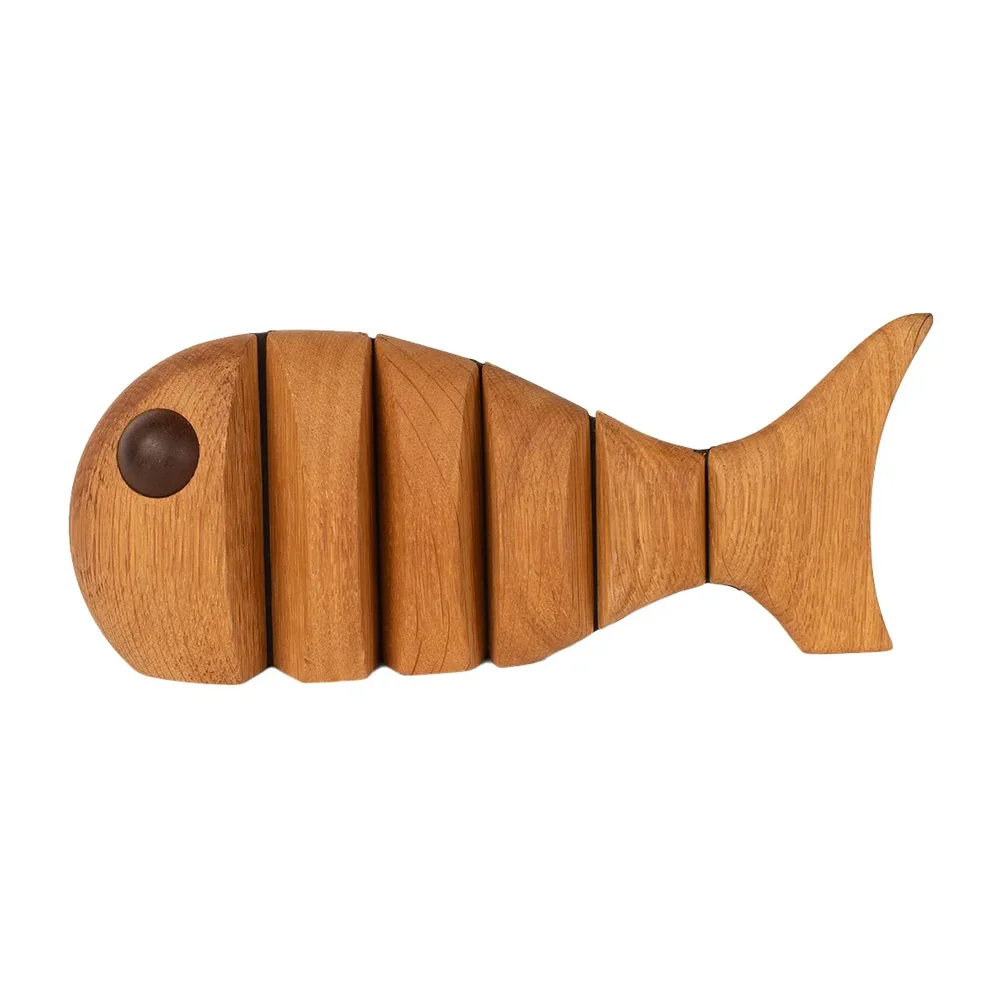 The wood fish fisk dekorasjon v:7374487