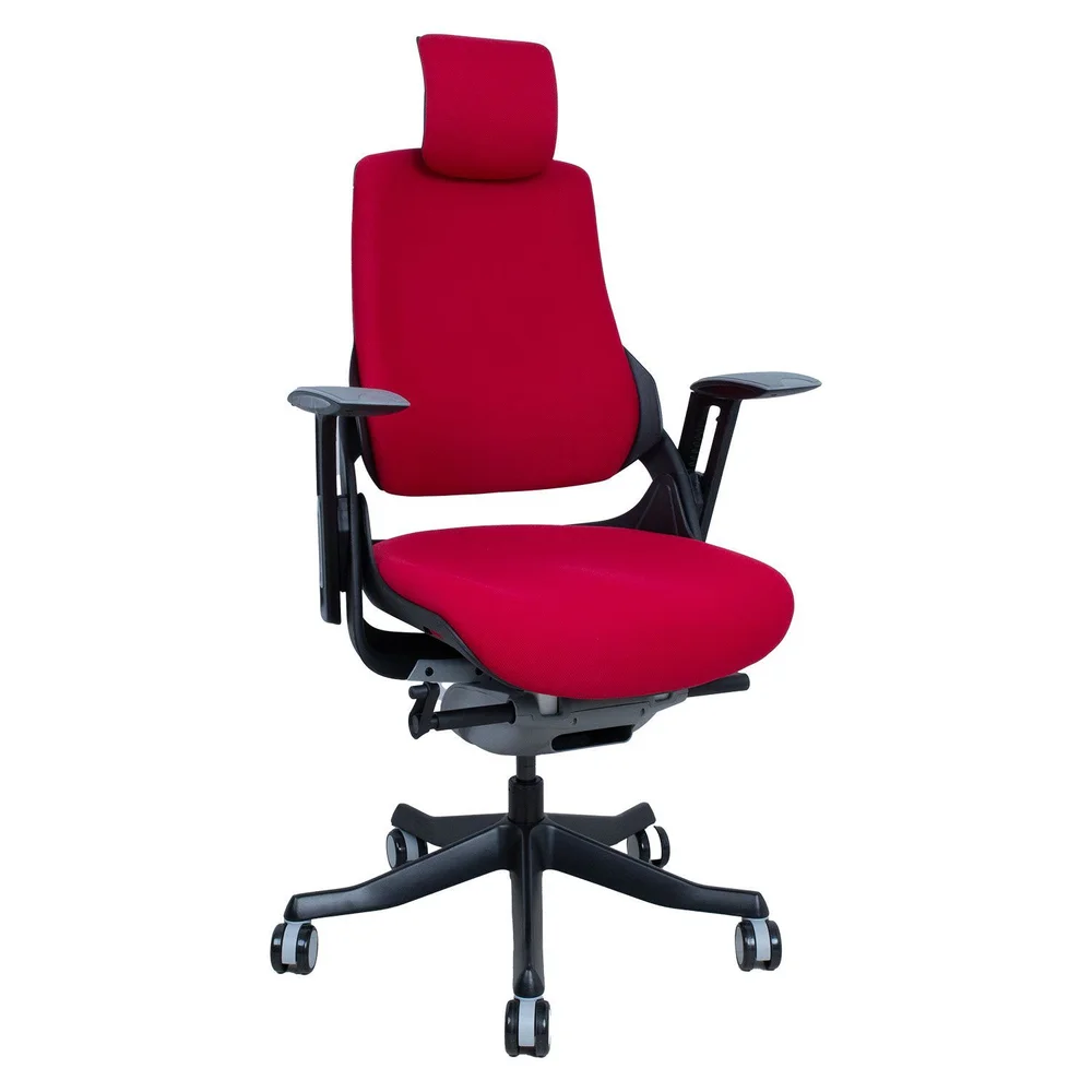 Kontorstol HOME4YOU Wau Mørkerød v:9896883