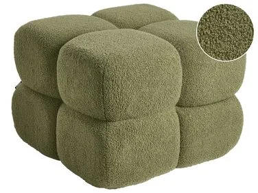 Puff CALIENTE Bouclé Grønn v:9326519 Puff CALIENTE Bouclé Grønn v:9326519