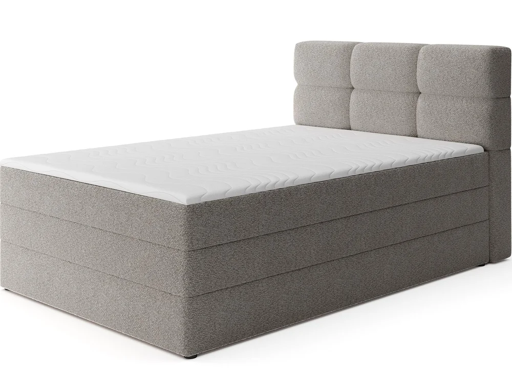 Kasped sengesett kontinentalseng med oppbevaring 120x200 cm v:8462332