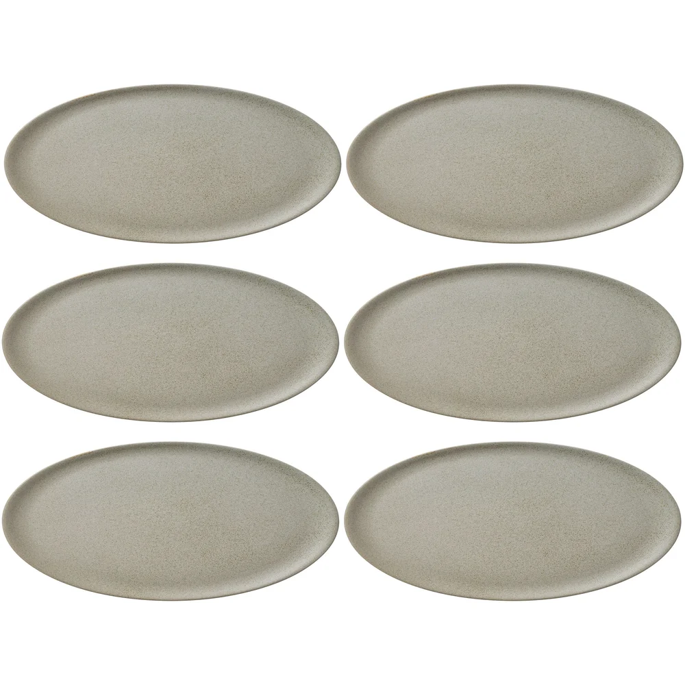 RAW Middagstallerken 28 cm 6-pk, Sandy Beige v:1646337 RAW Middagstallerken 28 cm 6-pk, Sandy Beige v:1646337