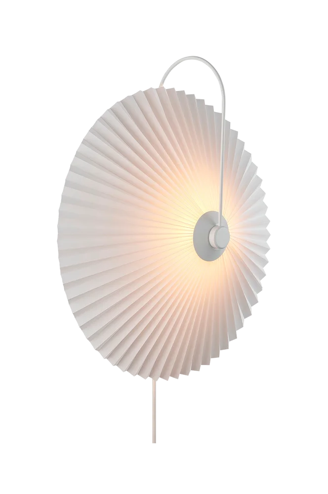 Vegglampe Nadia – Hvit – Belysning | m v:4892022 Vegglampe Nadia – Hvit – Belysning | m v:4892022