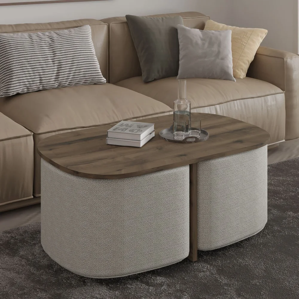 Hu Sofabordsett 90x42,9x45 cm v:1560823