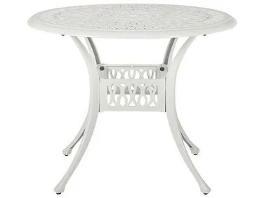 Bistrobord ANCONA 90 cm 90 cm Metall Off white v:820093 Bistrobord ANCONA 90 cm 90 cm Metall Off white v:820093