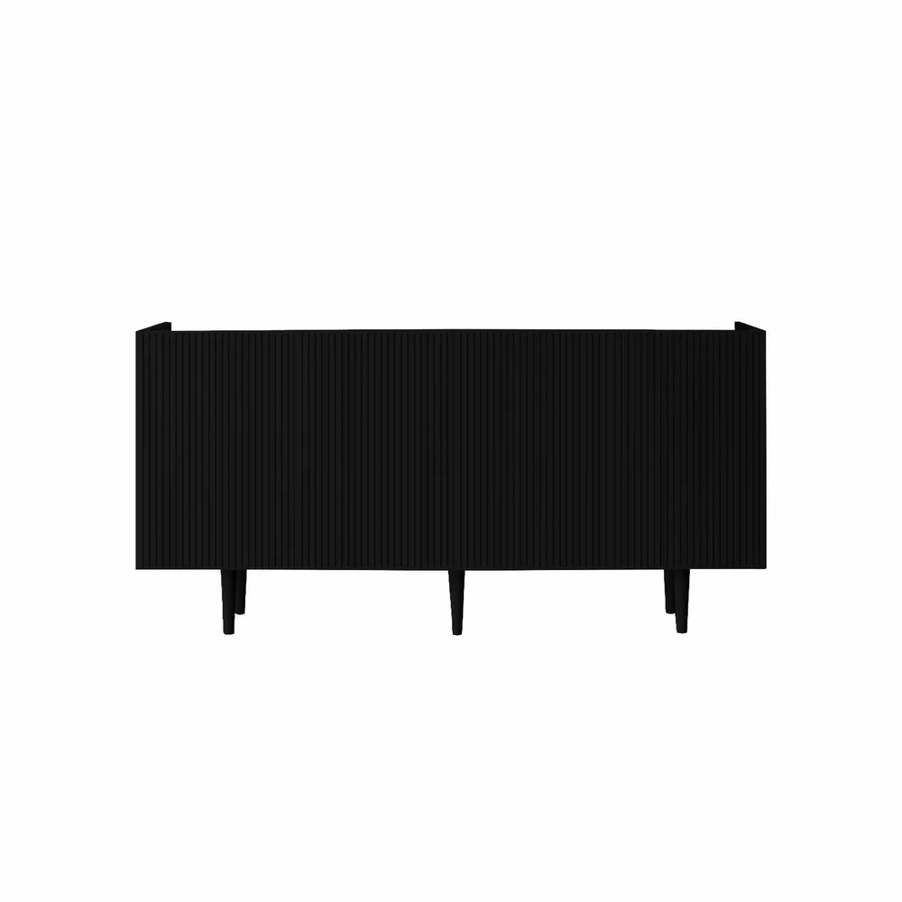 Konsollbord Nordure Capella (160 x 60 x 40 cm) Svart v:9047735