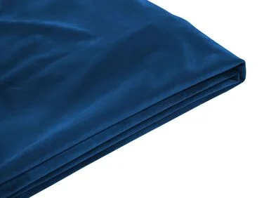 Sengeovertrekk Fløyel FITOU 160 x 200 cm Mørkeblå v:2700240 Sengeovertrekk Fløyel FITOU 160 x 200 cm Mørkeblå v:2700240