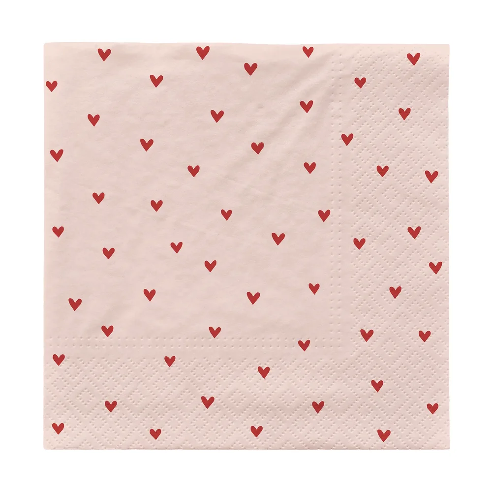 Amor papirsservietter 33×33 cm 20-pk v:9909693 Amor papirsservietter 33×33 cm 20-pk v:9909693
