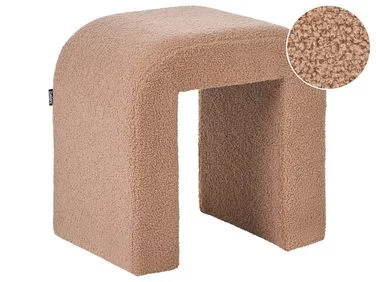 Puff ESTES Bouclé Lysebrun v:8701924 Puff ESTES Bouclé Lysebrun v:8701924