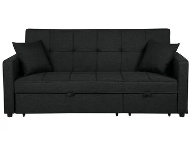 Sovesofa 3-seter GLOMMA Svart v:7287417 Sovesofa 3-seter GLOMMA Svart v:7287417