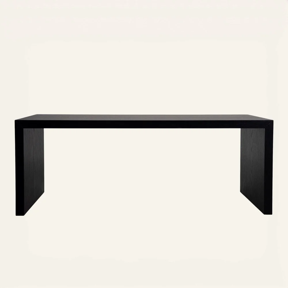Sofabord svart - 56x120x45 cm v:9841322