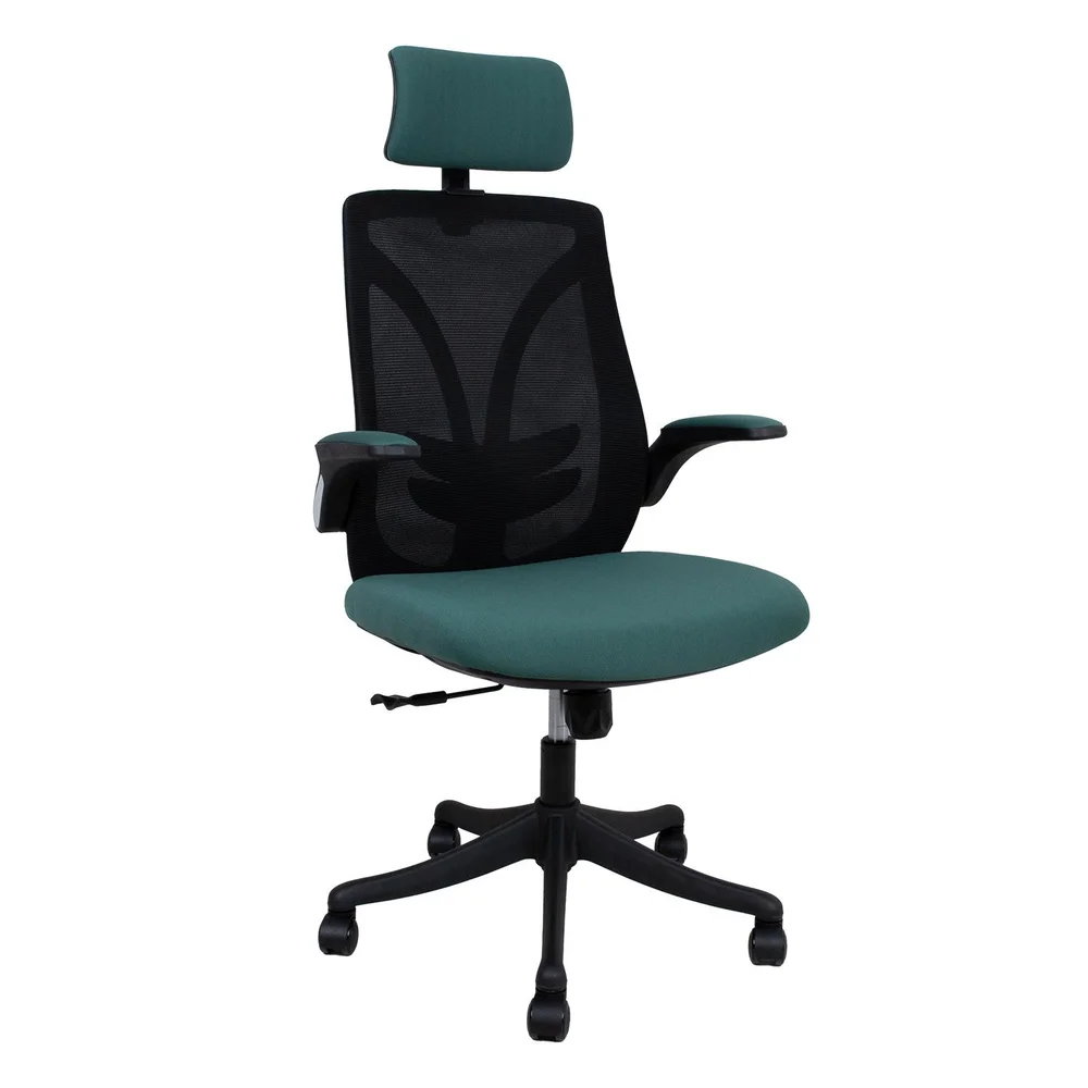 Kontorstol HOME4YOU Tandy Grønn/svart v:8166258
