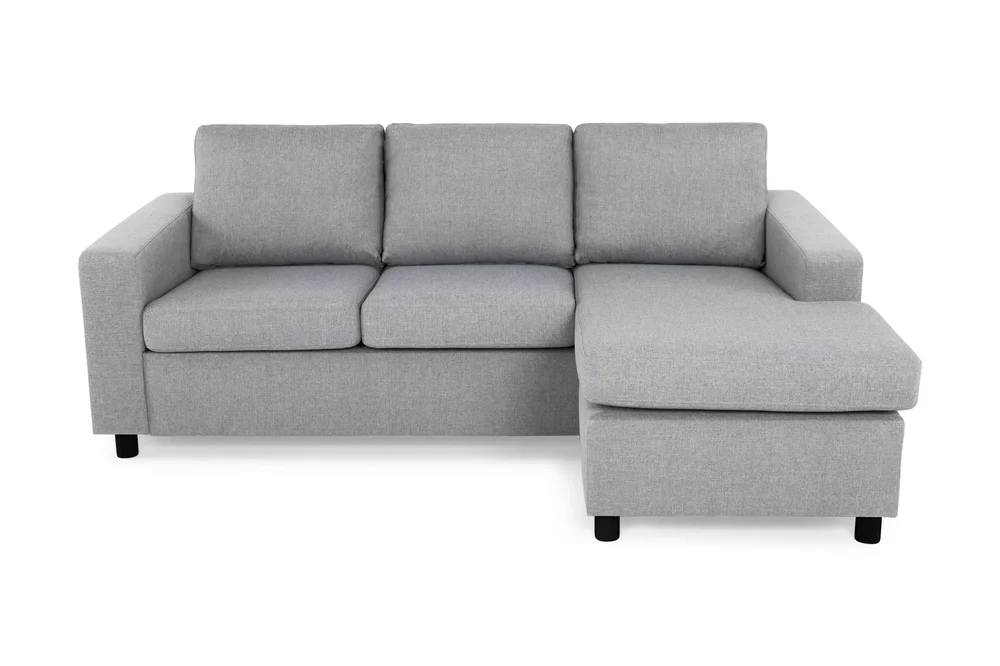 Crazy 3-seters Vendbar L-formet Sjeselongsofa i Stoff v:5187992