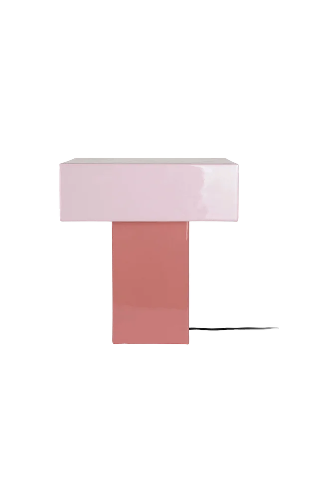 Bordlampe Grato Recto - Rosa - Belysning | m v:3929671
