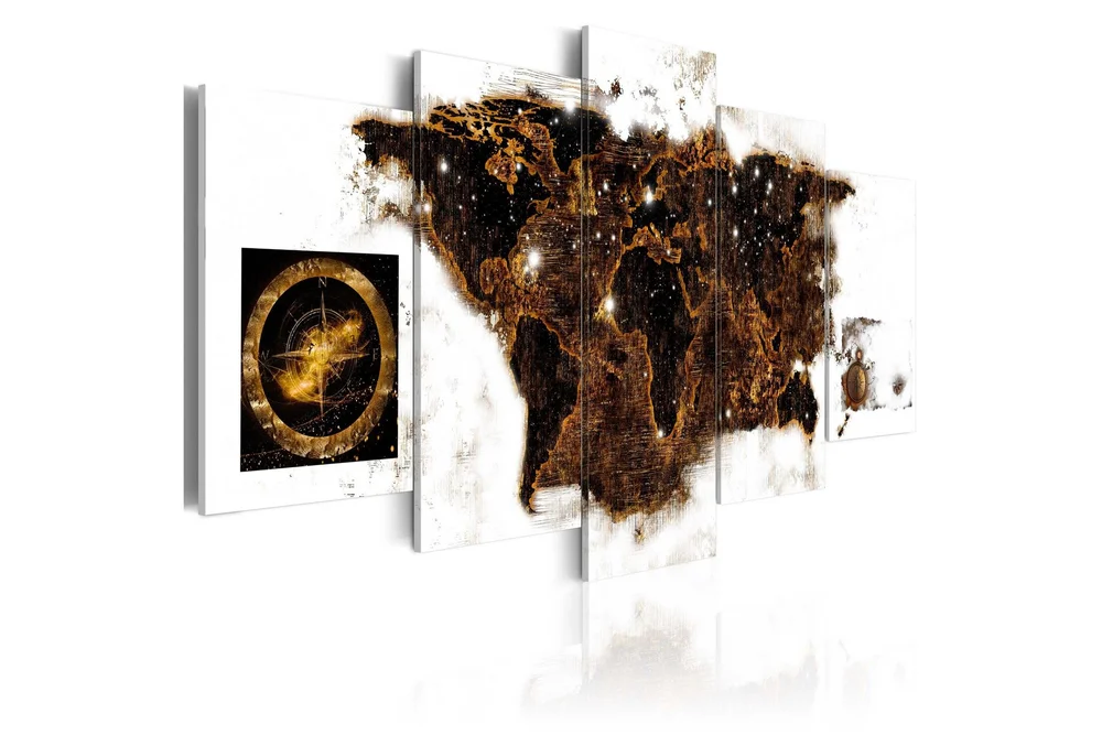 Bilde Brown Map 200x100 v:6681392