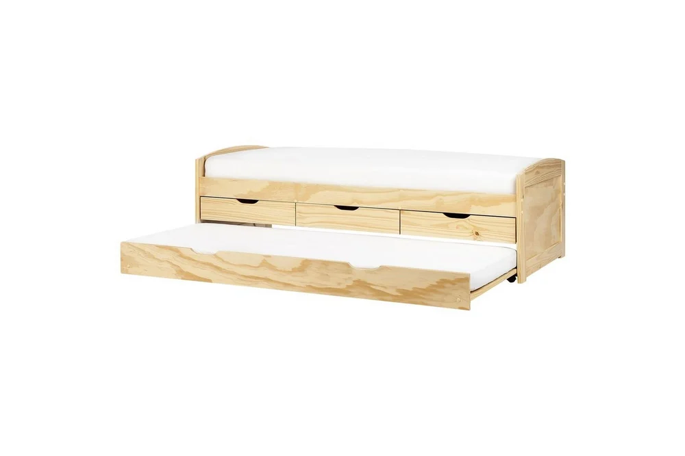 Dagbädd Beliani Petiville med lamellram Ljus Trä Light wood v:6870210 Dagbädd Beliani Petiville med lamellram Ljus Trä Light wood v:6870210