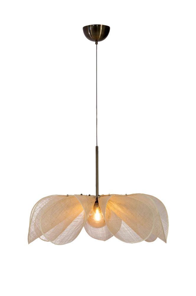 Taklampe Styrka 1L 75cm - Beige - Belysning | m v:9062628