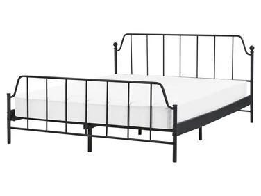 Seng Metall MAURESSAC 160 x 200 cm Svart v:2968526 Seng Metall MAURESSAC 160 x 200 cm Svart v:2968526