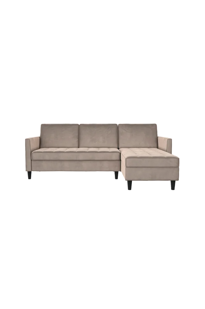 Sovesofa 3 seter med sjeselong Presley v:1157223