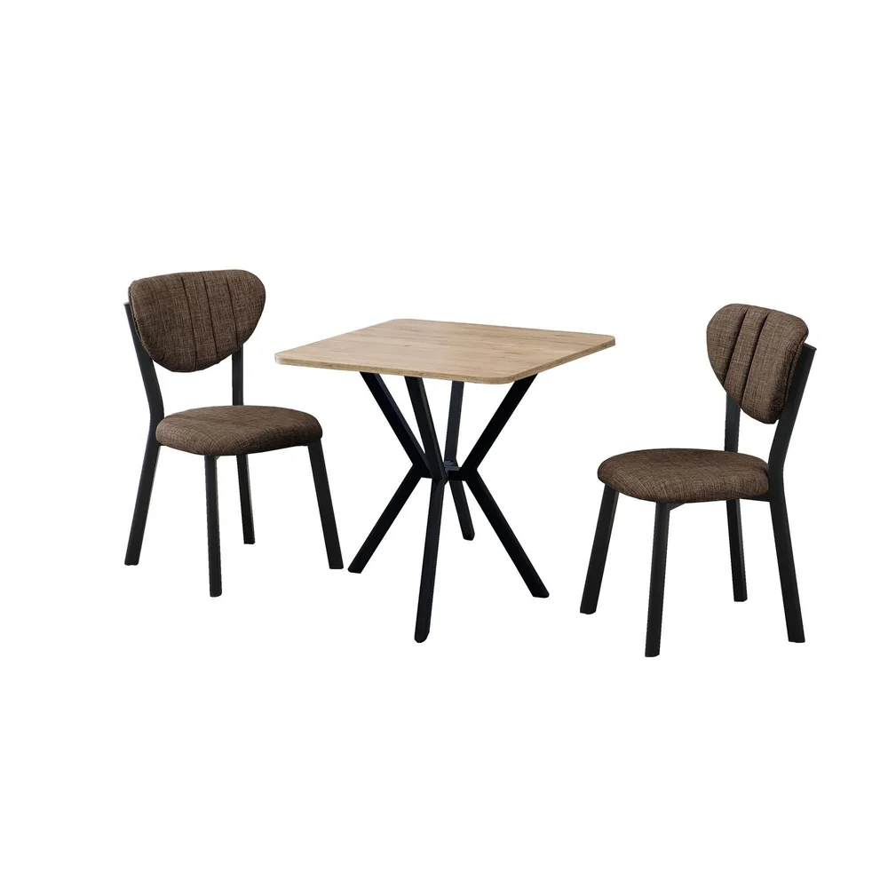 Krylor spisegruppe bord 70 cm + 2 stoler v:6302894