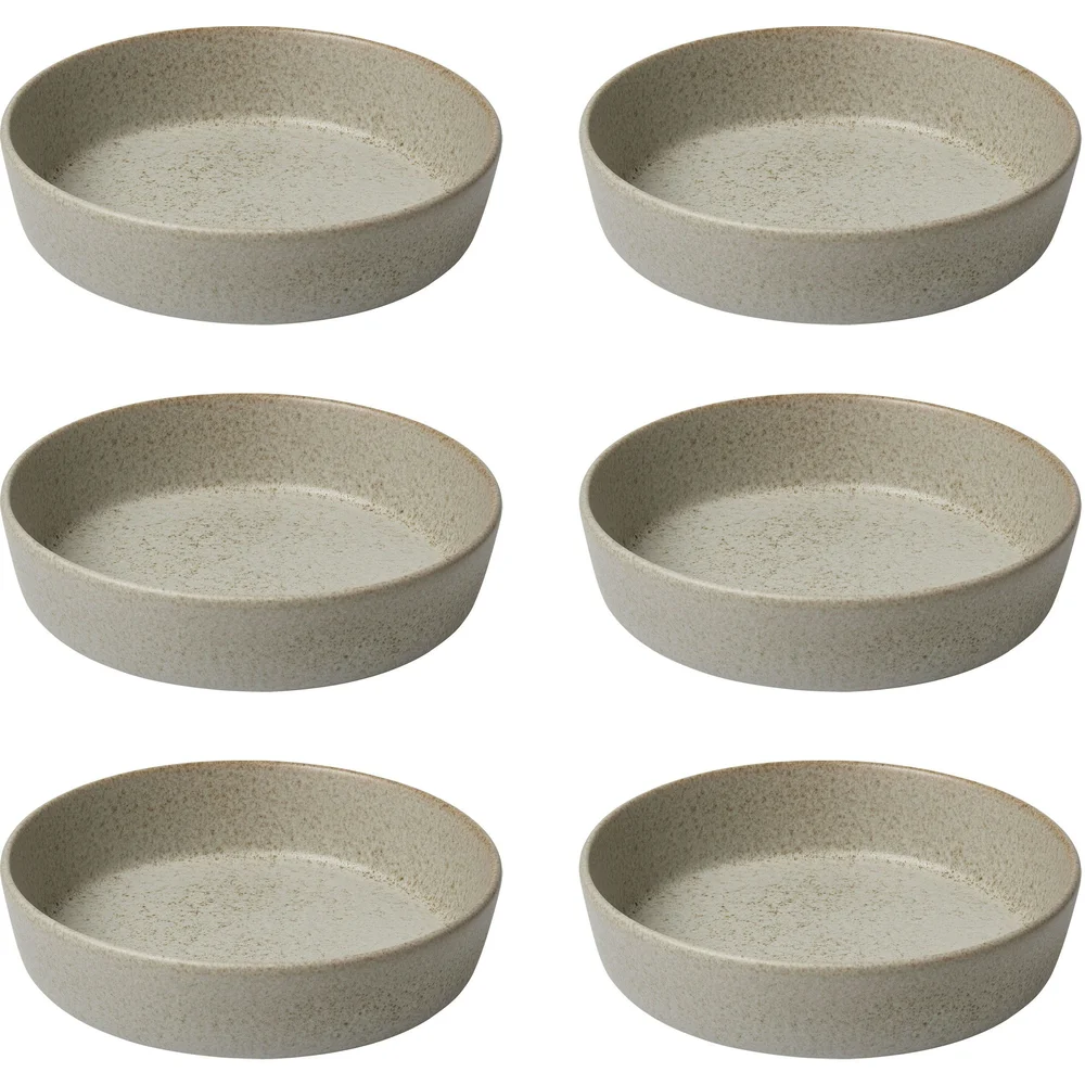 RAW Suppetallerken 19,4 cm 6-pk, Sandy Beige v:476514