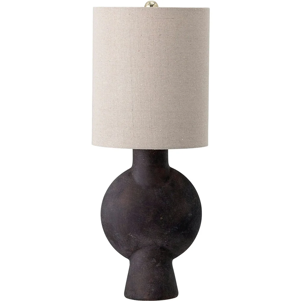 Terrakotta Bordlampe, Brun v:238947 Terrakotta Bordlampe, Brun v:238947