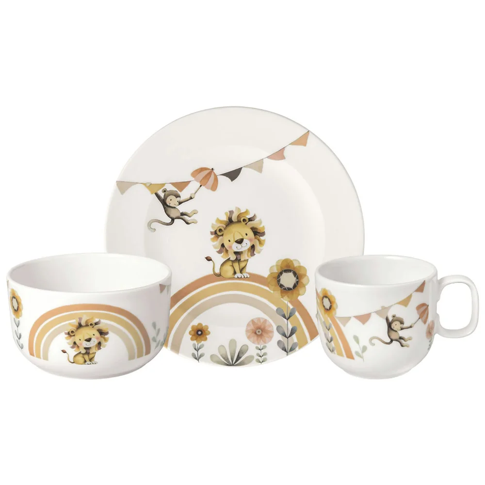 Boho Kids Barneservisesett 3 deler, Beige v:9199617 Boho Kids Barneservisesett 3 deler, Beige v:9199617