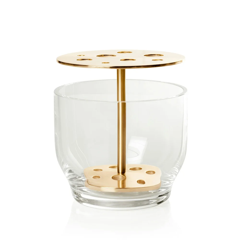 Ikebana Small Vase, Messing v:991992 Ikebana Small Vase, Messing v:991992