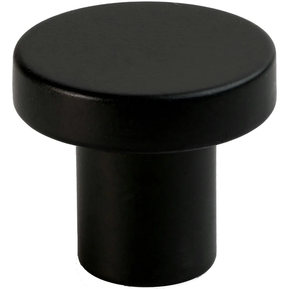 2078-28 Knott Ø25 mm, Matt Black v:5639967 2078-28 Knott Ø25 mm, Matt Black v:5639967