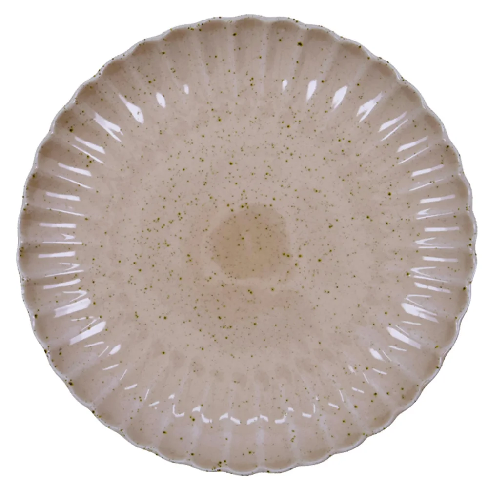 Scallop Tallerken Ø26 cm, Rosa v:3023354 Scallop Tallerken Ø26 cm, Rosa v:3023354