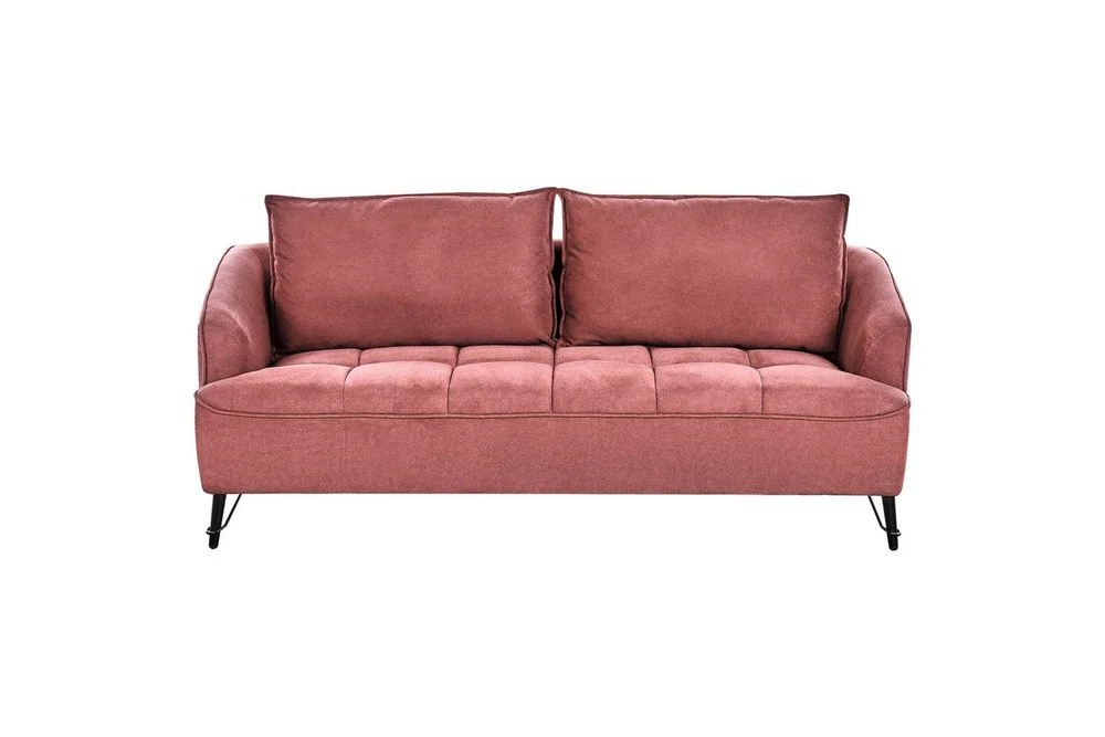 3-sitssoffa Beliani Hobro Brun, Svart Pink v:8869009 3-sitssoffa Beliani Hobro Brun, Svart Pink v:8869009