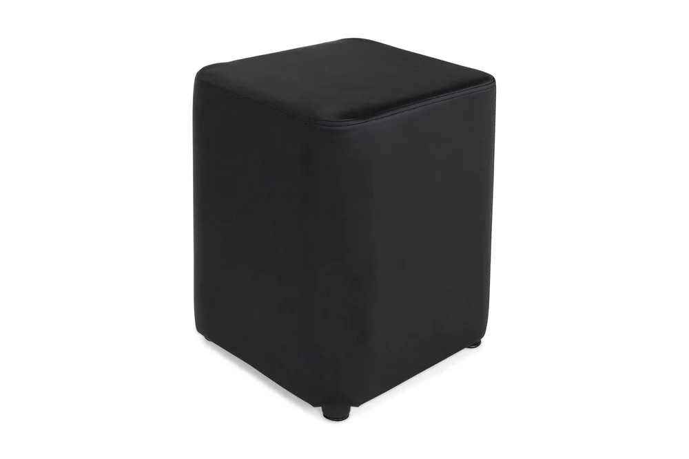 Square Puff Lær v:8566721