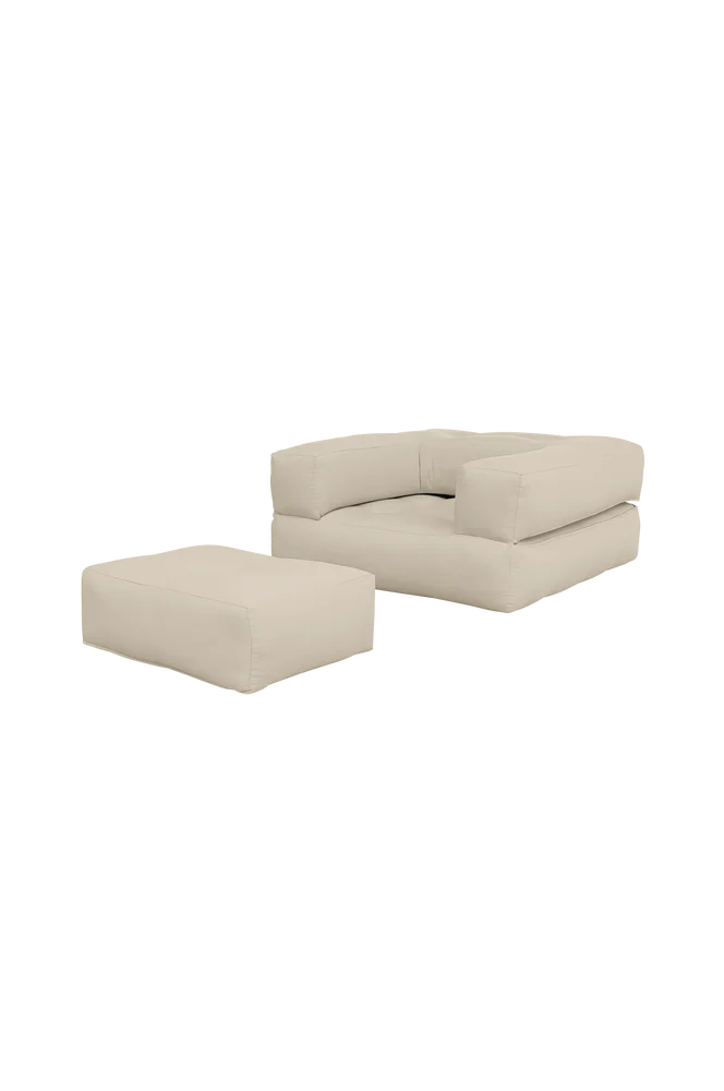 Sovelenestol Cube – Beige m v:9119508 Sovelenestol Cube – Beige m v:9119508