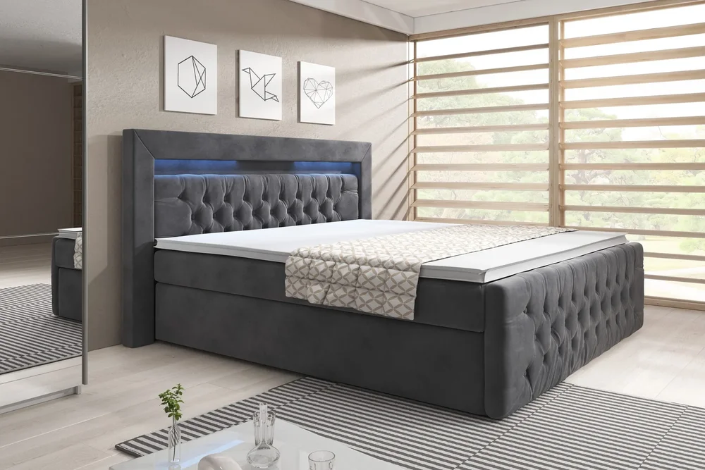 Franco Sengepakke 140x200 med Oppbevaring v:1292847