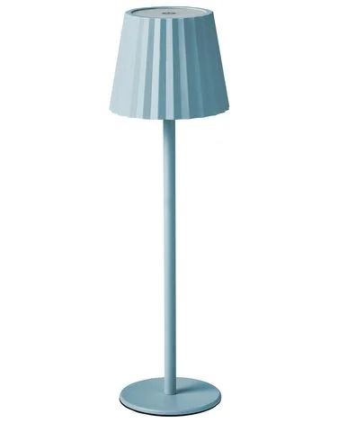 Bordlampe POMBEIRO Metall Lyseblå v:8981700 Bordlampe POMBEIRO Metall Lyseblå v:8981700