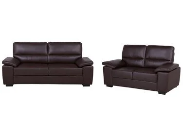 Sofagruppe 5-seters VOGAR Kunstskinn Mørkebrun v:8002270 Sofagruppe 5-seters VOGAR Kunstskinn Mørkebrun v:8002270