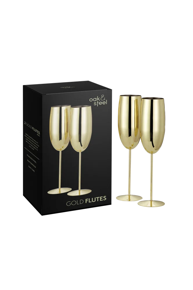 Champagneglass 2-pakning – Gull – Kjøkken & husholdning | m v:5326007 Champagneglass 2-pakning – Gull – Kjøkken & husholdning | m v:5326007